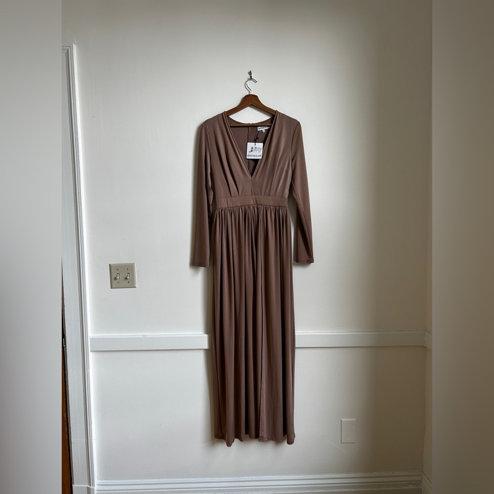 Sistaglam maxi dress — comfortable fabric